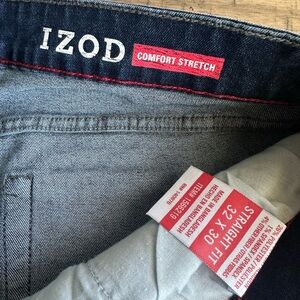 Pantalón de marca IZOD de mezclilla azul